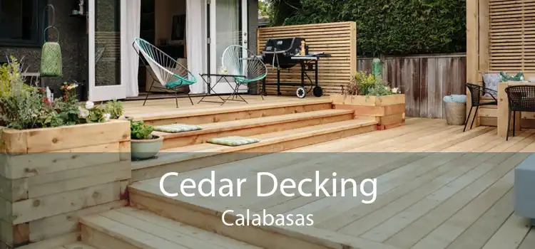 Cedar Decking Calabasas