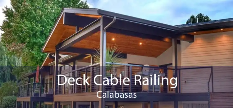 Deck Cable Railing Calabasas