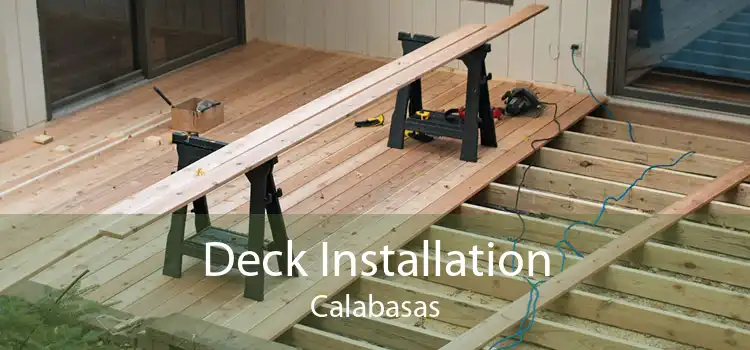 Deck Installation Calabasas