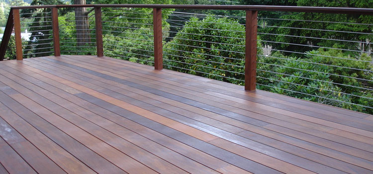 Installing IPE Decking in Calabasas, CA